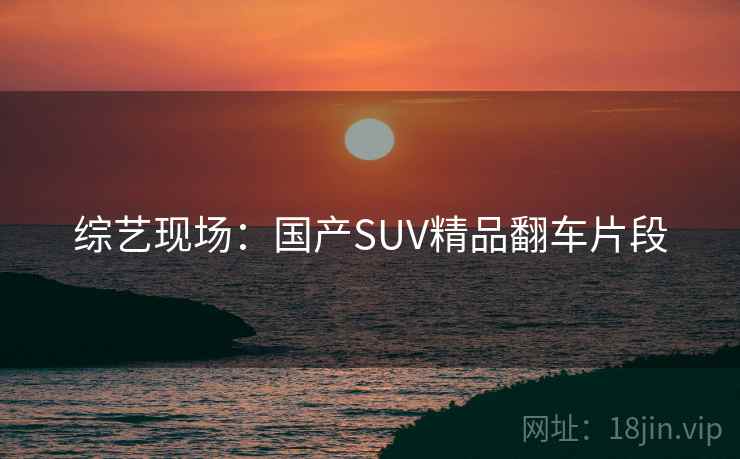 综艺现场：国产SUV精品翻车片段